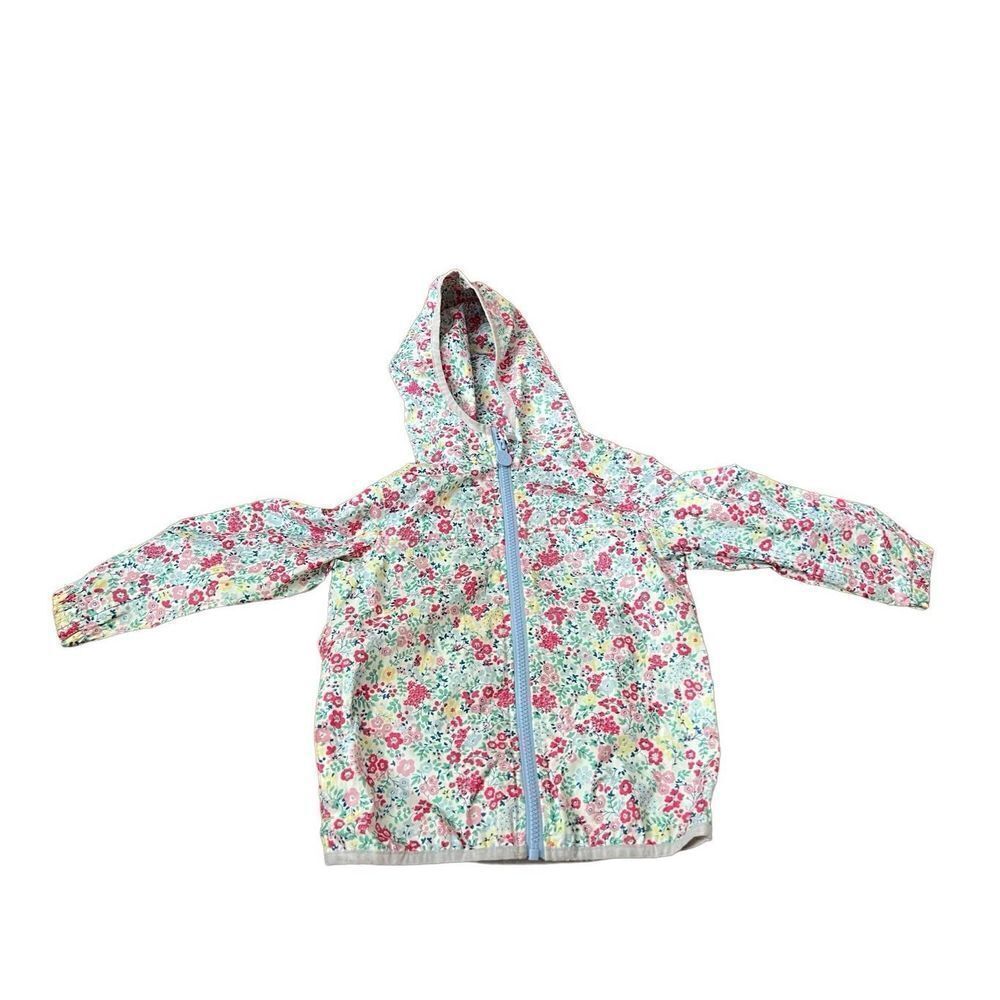 Joules floral rain coat